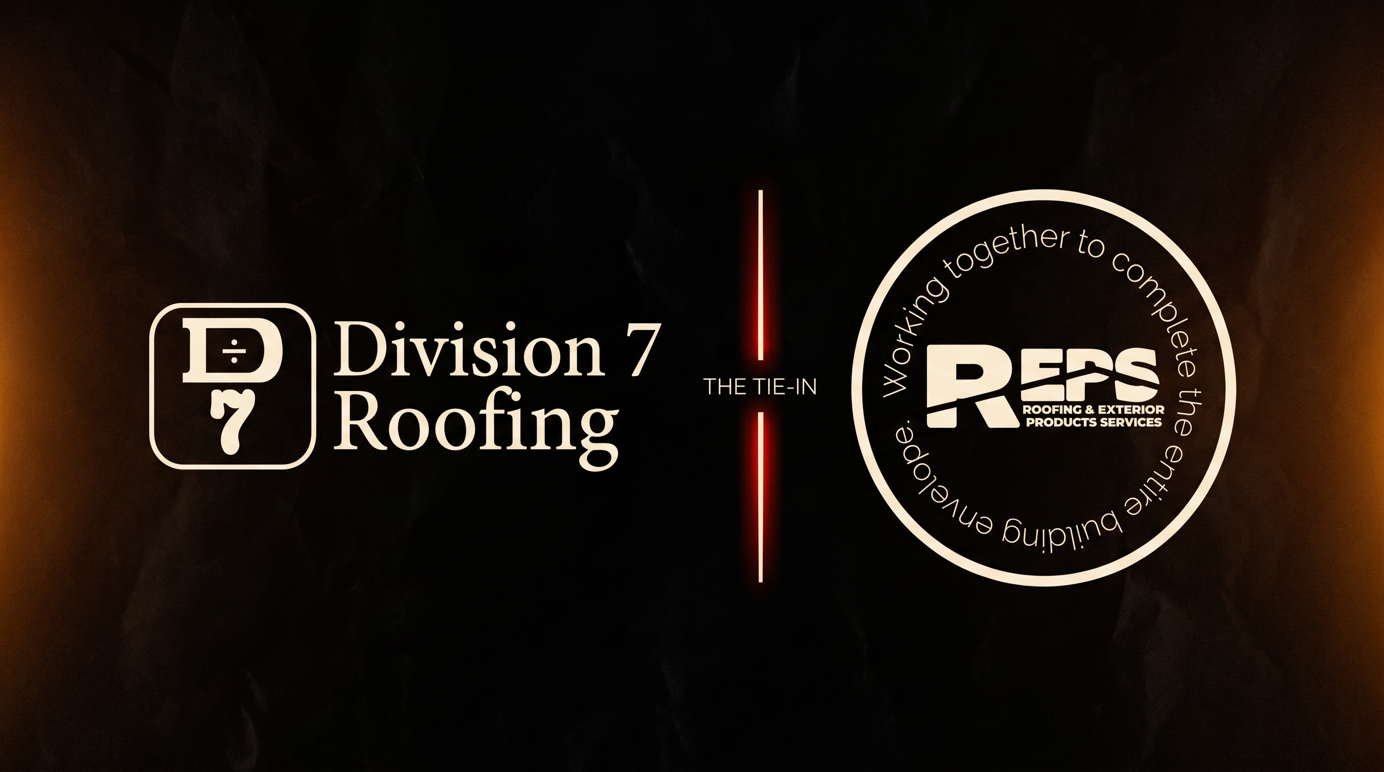 End-credit logo lockup: Division 7, The Tie-In, the sponsor